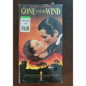 Gone With the Wind VHS 1998 Digitally Re-Mastered Factory Sealed NOS See Desc.